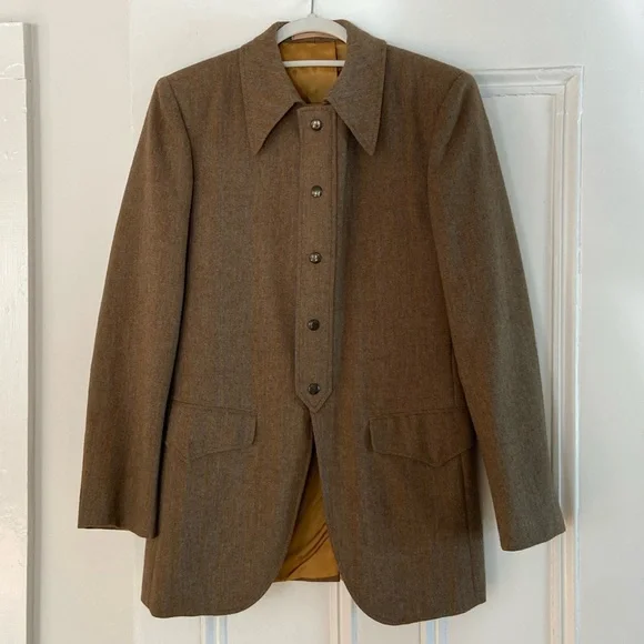 Vintage Terlenka Young Tweed Coat - Picture 1 of 10